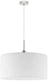 Eglo - Lampadario LED a sospensione con filo TUNJA 1xE27/60W/230V bianco