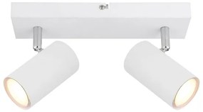 Globo 57911-2W - Faretto ROBBY 2xGU10/35W/230V bianco