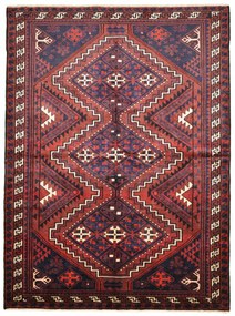 Lori Tappeto 200x260 Rosso (Iran) Annodato A Mano