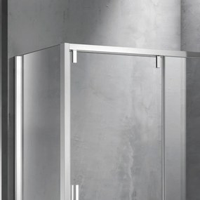 Cabina doccia 90x150 anta scorrevole frontale vetro 8mm altezza h200 | KSA5000 - KAMALU