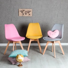 Sedia Synk Tessuto - Grigio scuro