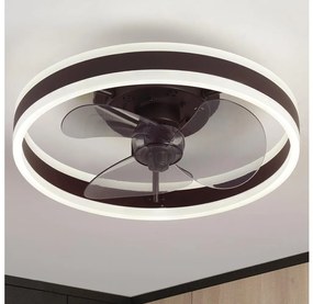 Brilagi LED dimmer con ventilatore 30W 230V 3000-6500K nero + DO