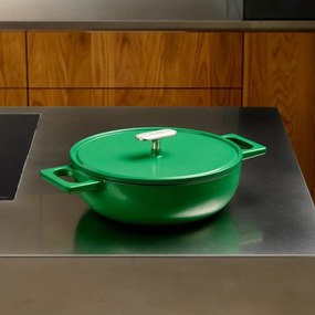 Padella in ghisa con coperchio ø 26 cm tegame Mattia 3.0 – FABINI