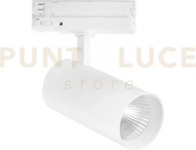 Proiettore a binario led jet 40hl bianco 40w 7800lm cct 3000k / 400...
