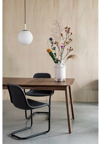 Tavolo da pranzo pieghevole con piano in legno di noce 80x120 cm Glimps - Zuiver