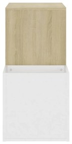 Scarpiera Ingresso Bianco Rovere Sonoma 105x35,5x70 Multistrato
