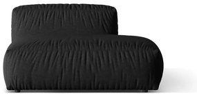 Modulo divano nero (angolo destro) Martina - Micadoni Home