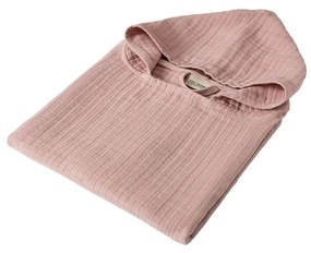 Poncho per bambini rosa in mussola 3-6 anni Juno – Foutastic