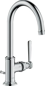 Miscelatore monocomando lavabo 210 con maniglia a leva e scarico Cromo AXOR Montreux 16517000