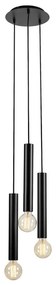 Lampada a sospensione nera con paralume in metallo 25x25 cm Sencillo - Markslöjd