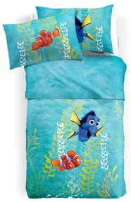 Copriletto Trapuntato Singolo Dory Cartoons, in cotone