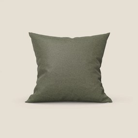 Tobago cuscino disponibile in diversi colori realizzato in tessuto fiammato simil cotone impermeabile T19 verde