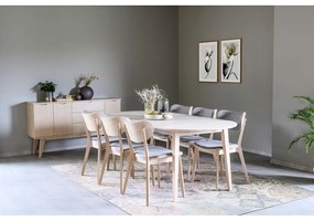 Sedie da pranzo grigie in set di 2 Kato - Rowico