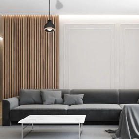 Lampadario su filo OVAL 1xE27/60W/230V nero