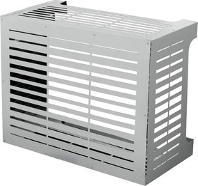 Copricondizionatore Copertura per Climatizzatore 86x44x68 cm Linear M in Alluminio Bianco...