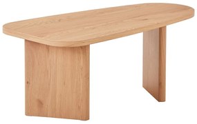 Tavolino da salotto di colore naturale 50x100 cm Melo – House Nordic