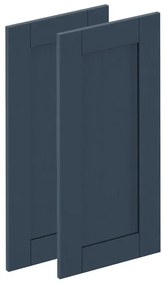 Anta per pensile bassoAngolare interno tra due pensili DELINIA ID Chicago L 36.7 x H 76.5 cm blue marine opaco
