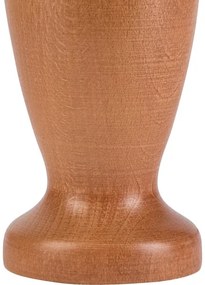 Lampada da tavolo AMFORA 1xE27/60W/230V marrone/faggio