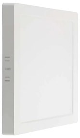 Plafoniera LED 6W Quadrata 6500K Samsung IP20 Bianca V-TAC