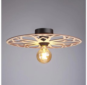 Lampadario a plafone FALCO 1xE27/60W/230V diametro 40 cm beige