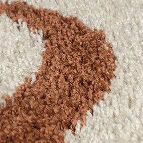 Tappeto crema 160x230 cm Squiggle - Flair Rugs
