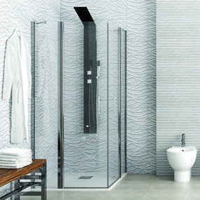 Cabina doccia angolare 90x120 a doppio battente | KPX1000 - KAMALU