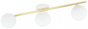 Lampada da soffitto in acciaio SPLENDI 3 Bianco e Oro 3xE14 Colore del corpo Bianco e Oro
