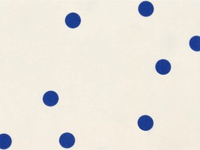 Set copripiumino e federa blu/color crema in raso di cotone per letto singolo 140x200 cm Solaris – Södahl