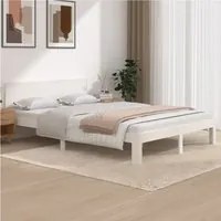 Giroletto Bianco in Legno Massello di Pino 140x200 cm cod mxl 63731