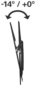 Hama - Supporto a parete inclinabile per TV 32-56" nero