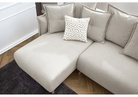 Divano letto angolare crema (variabile) Nessa - Bobochic Paris