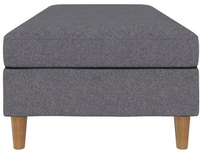 Poggiapiedi grigio Lilly - Støraa