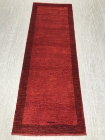 Gashguli Tappeto 240x80 Rosso (Iran) Annodato A Mano