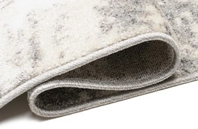 Tappeto di design color crema con motivo astratto grigio Larghezza: 120 cm | Lunghezza: 170 cm