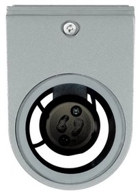Applique da Esterno Bidirezione IP65 GU10 Stondata - Grigio