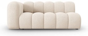 Divano componibile color crema (con penisola a sinistra) Lupine – Micadoni Home