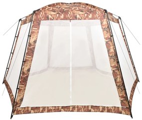Tenda per Piscina in Tessuto 500x433x250 cm Mimetica