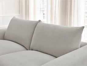 Divano in grigio chiaro allungabile 214 cm Ernest – Bobochic Paris