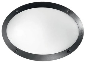 Ideal Lux - Lampada da lavoro 1xE27/23W/230V IP66 nero