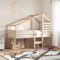 Tetto per Letto Bambini 198x87x113 cm in Legno Massello di Pino 846873