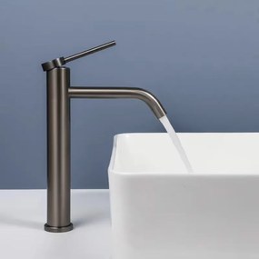 Rubinetto da lavabo Rea  CLIF  TITANIUM HIGH