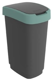 Bidone per rifiuti in plastica riciclata 50 L Twist - Rotho