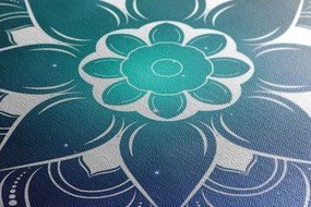 Stampa su tela – Mandala moderna con motivo orientale