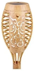 Lampada solare a LED MINISPARK BAMBOO LED/1,8W/5,5V IP44 beige