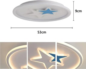 Brilagi - Plafoniera LED per cameretta STARS LED/35W/230V Ø 53 cm