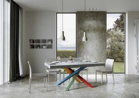 Tavolo Estensibile Volantis - Design Moderno e Funzionale, 90x160/264 cm Volantis / Cemento