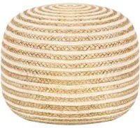 Pouf Lavorato a Mano 45x30 cm in Juta cod mxl 68398