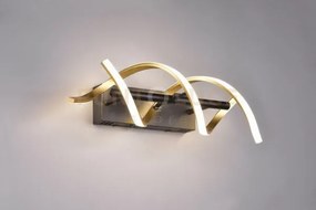 Sequence applique led 22w 2800lm, 2300+3000+4000k spirale metallo o...