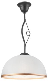 Lampadario a sospensione con supporto rigido RETRO 1xE27/60W/230V antracite