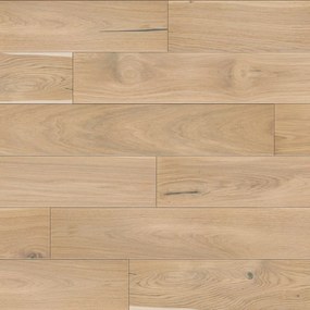 Parquet prefinito in rovere spazzolato e verniciato sp. 14 mm ARTENS S NAT L da 1.37 m²